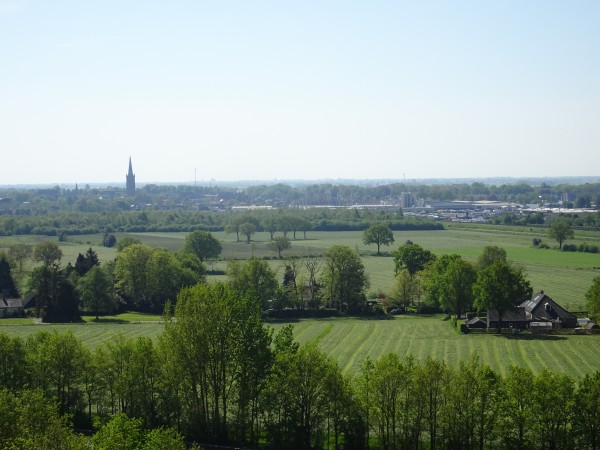 Vanaf uitkijktoren Steenwijk