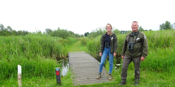 Fryske Gea, Laura en Bert.JPG